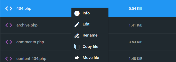 edit 404 page in wordpress of wpvoid
