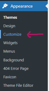 Customize site icon in wordpress